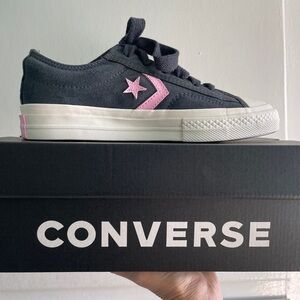Converse Navy and Pink Star All Star Sneakers New in Box